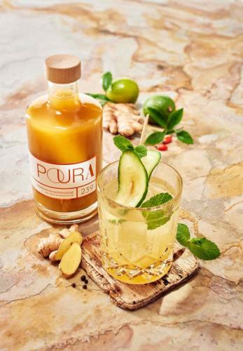 Preview: Ingwer Essenz Poura, Mood, fein, frisch, Sommerdrink