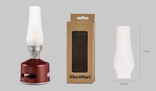 Laterne Led mit Bluetooth Lautsprecher MoriMori Lumi Wine