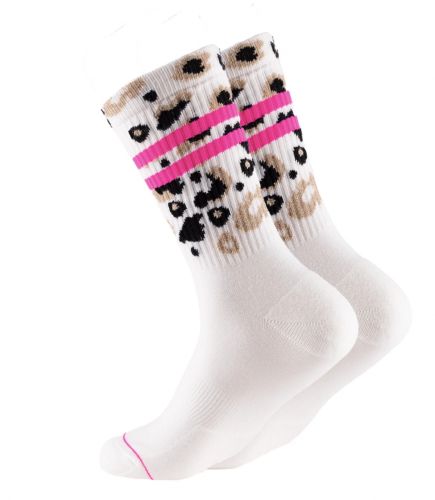 ooley Socken Leo allover OL Neon PInk