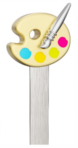 Lesezeichen Malpalette