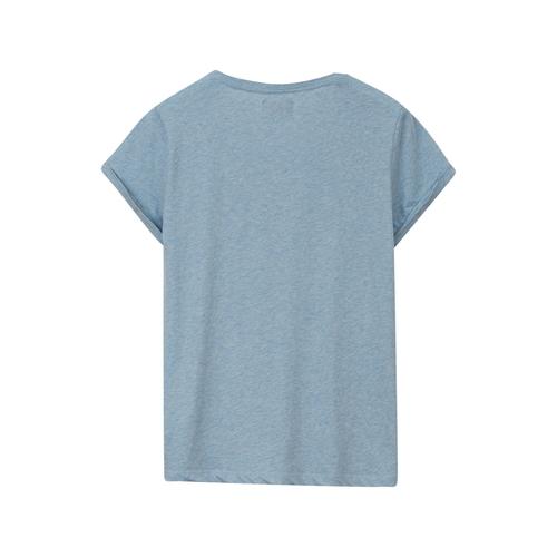 Lexington Vanessa Tee T-Shirt Light Blue Melange