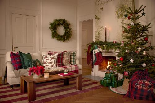 Preview: Lexington Jute Cotton Christmas Tree Mat