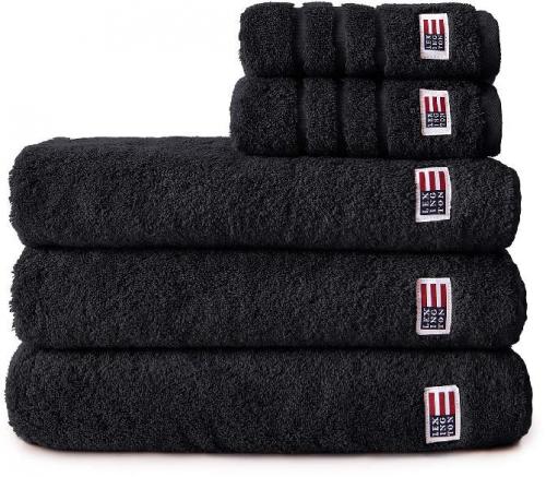 Lexington Handtuch Original Towel Black Schoen Schick Modern Trend