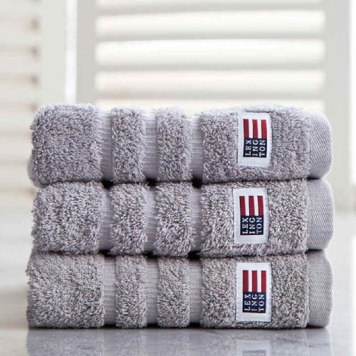 Lexington Handtuch Original Towel Dark Gray Modern Neu Flair