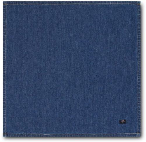 Lexington Servietten Icons Cotton Twill Denim Napkin Blue Denim Schick Schoen