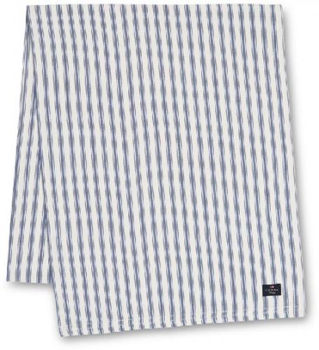 Lexington Tischläufer Icons Cotton Herringbone Striped Runner Blue White Schick Neu Trend