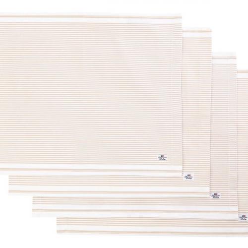 Lexington Platzset Oxford Striped Beige