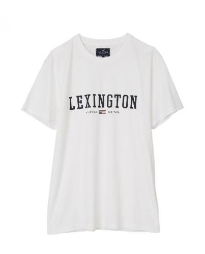 Lexington Justin Tee T-Shirt weiß vorne cool