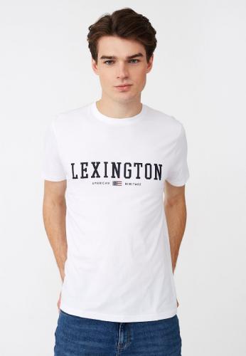 Preview: Lexington Justin Tee T-Shirt weiß