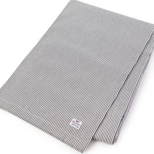 Preview: Lexington Tischdecke Oxford Striped Dark Gray, Kombinierbar, Super, Schick, Modern