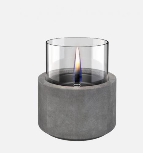 Tenderflame Lotus 12 Concrete ceramic 