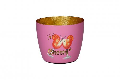 Gift Company Madras Cheers, rosa gold