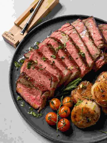 Meater Grill Thermometer MEATER +, Freunde, Essen, Outdoor