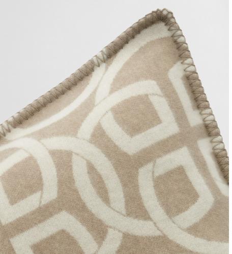 Gant Home Kissenhülle Monogram taupe