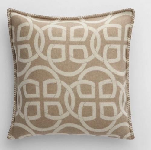 Gant Home Kissenhülle Monogram taupe