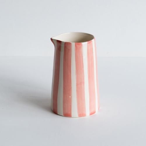 Musango Creamer Candy Stripe Rose