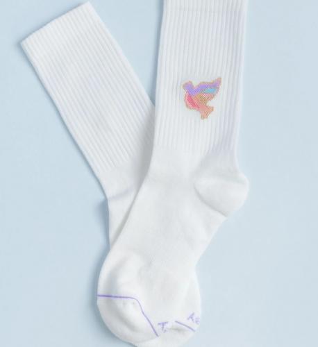 ooley Socken Icon Friedenstaube