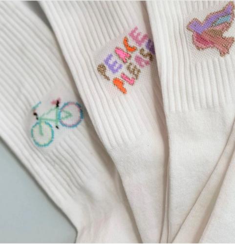 ooley Socken Icon Peace Please 