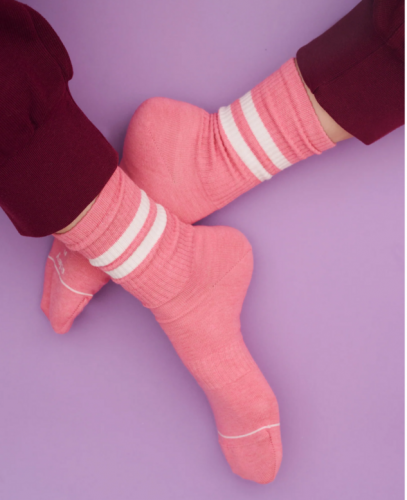 Preview: ooley Socken Sporty Melange Pink