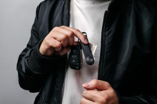 Orbitkey Schlüsselorganisator Pro Leather Blackout