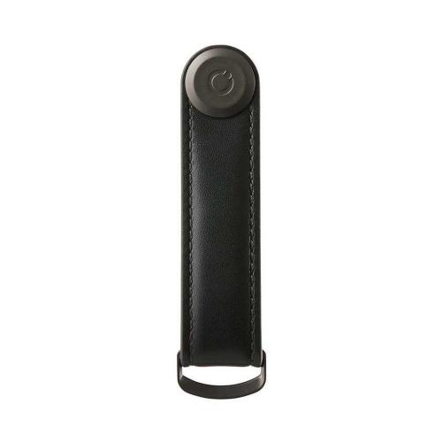Preview: Orbitkey 2.0 Schlüsselorganizer Leder Black Frontansicht