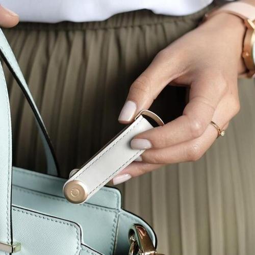 Preview: Orbitkey Key Organizer 2.0 Stone Handtasche