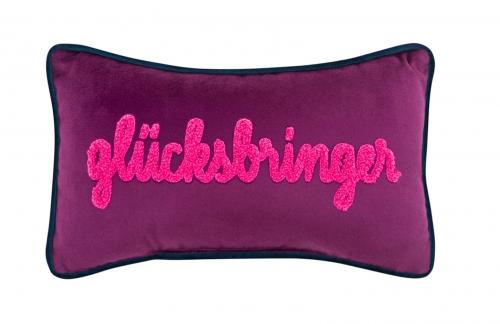pad home Design Kissenhülle Petit Glücksbringer purple