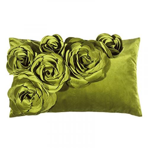pad home design Floral Kissen Light green Hingucker Blickfang Blumen Rosen Floral