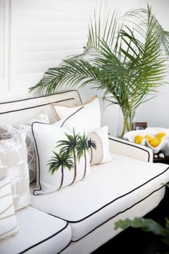 Preview: Paloma Living Bahama Palm 50x50, Mood, Close Up, Palmen