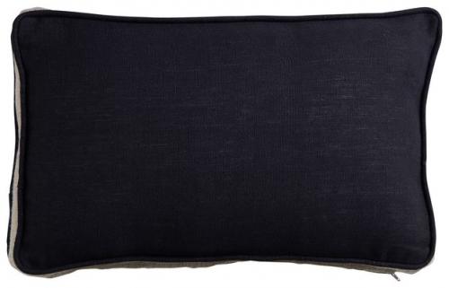 Paloma Living Linen Chick Black 30x50x6, Schick, Schoen, Modern