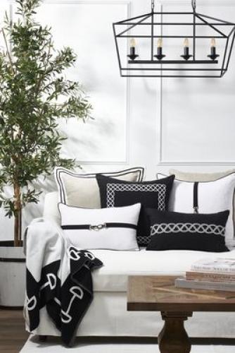 Preview: Paloma Living Linen Chick Black 30x50x6, Mood, Besonders, Chillig