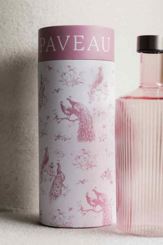 Paveau Glasflasche Pink