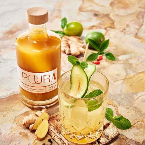 Ingwer Essenz Poura - 195ml, Mood, Close up 