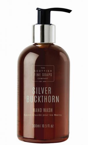 The Scottish Fine Soap Seife - Silver Buckthorn Handseife im Spender,  Wuerzig, schick