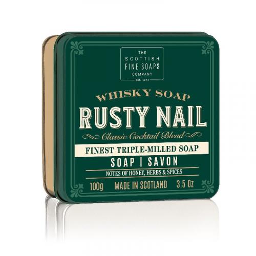 The Scottish Fine Soap Seife - Rusty Nail Soap in a Tin