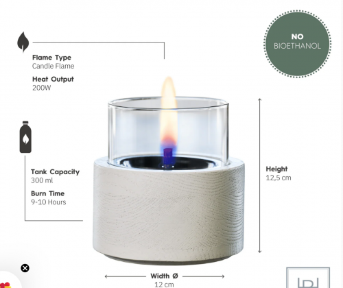 Preview: Tenderflame Lotus 12 Mocha Oak
