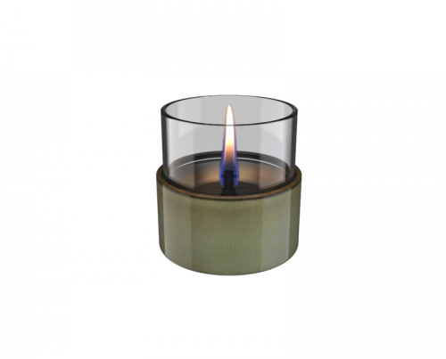 Tenderflame Aster 10 Reactive Glaze Green