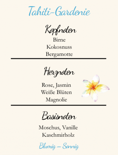 Preview: Collines de Provence Kerze Thaiti-Gardenie 180g