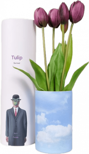 Tulip Magritte Edition Tulpenstrauß mit Duftsäckchen