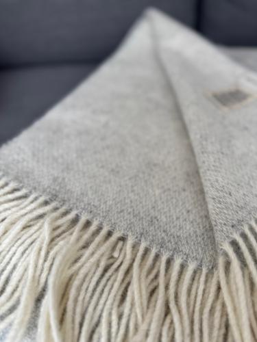 Gant Wolldecke Light Grey 