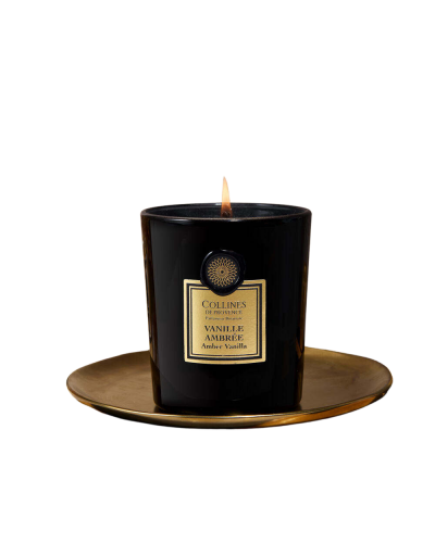 Collines de Provence Kerze Amber Vanille