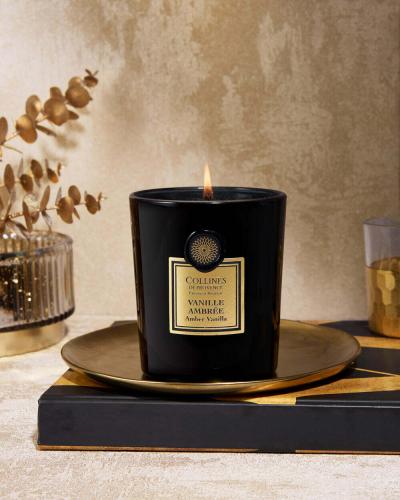 Collines de Provence Kerze Amber Vanille
