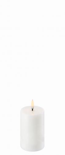 Uyuni LED Pillar Kerze Nordic White, Kerzenschein, romantisch