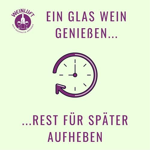 Weinluft Weinkonservierung