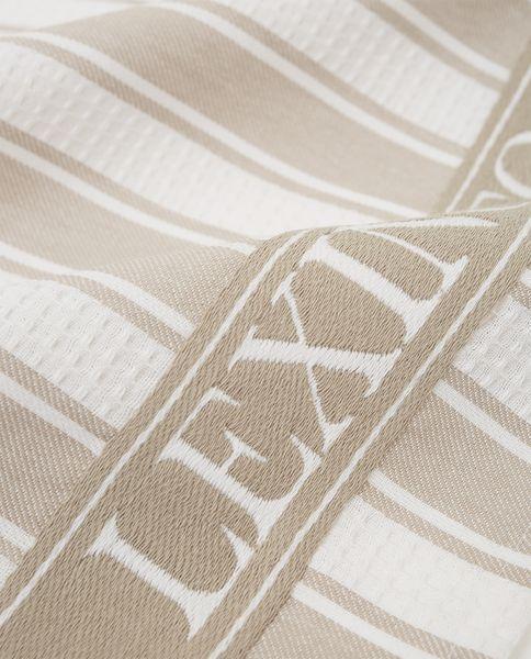 Lexington Küchentuch Icons Twill Waffle Striped, Close Up, Logo