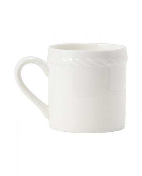 Lexington Porcelain Espresso Mug White Beige