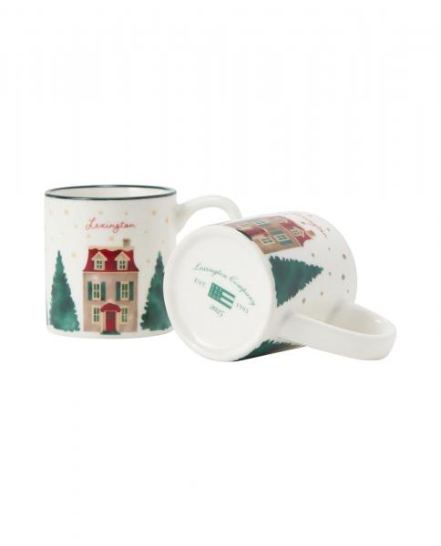 Lexington House Stoneware Espresso Mug (Set 2)