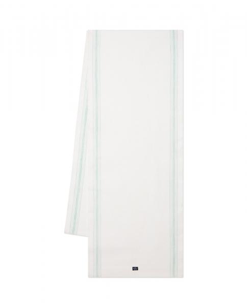 Lexington Läufer Striped Organic Cotton white, green