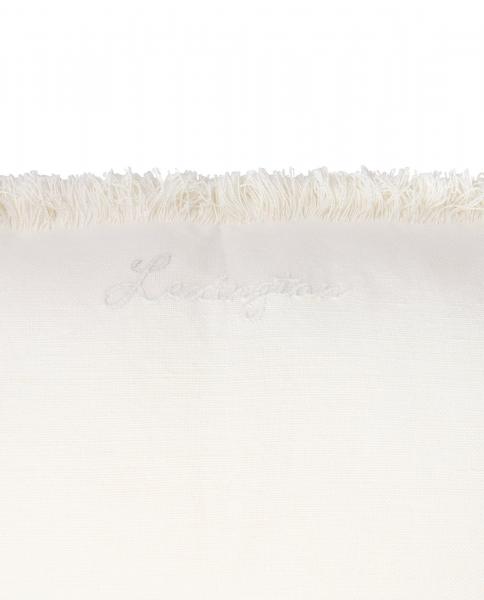 Lexington Leinen Cotton Fringe Kissenhülle