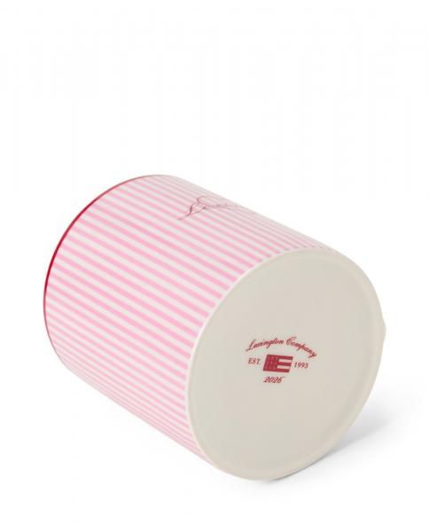 Lexington Stoneware Mug Pink,White